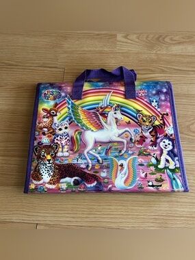 Lisa Frank Fold Out Storage Case with Handle